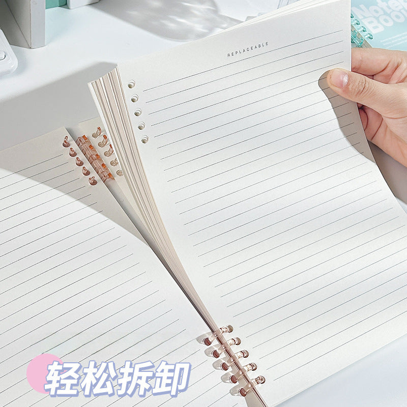 A5 Loose-Leaf Notebook - Removable Coil Notebook Student Notepad