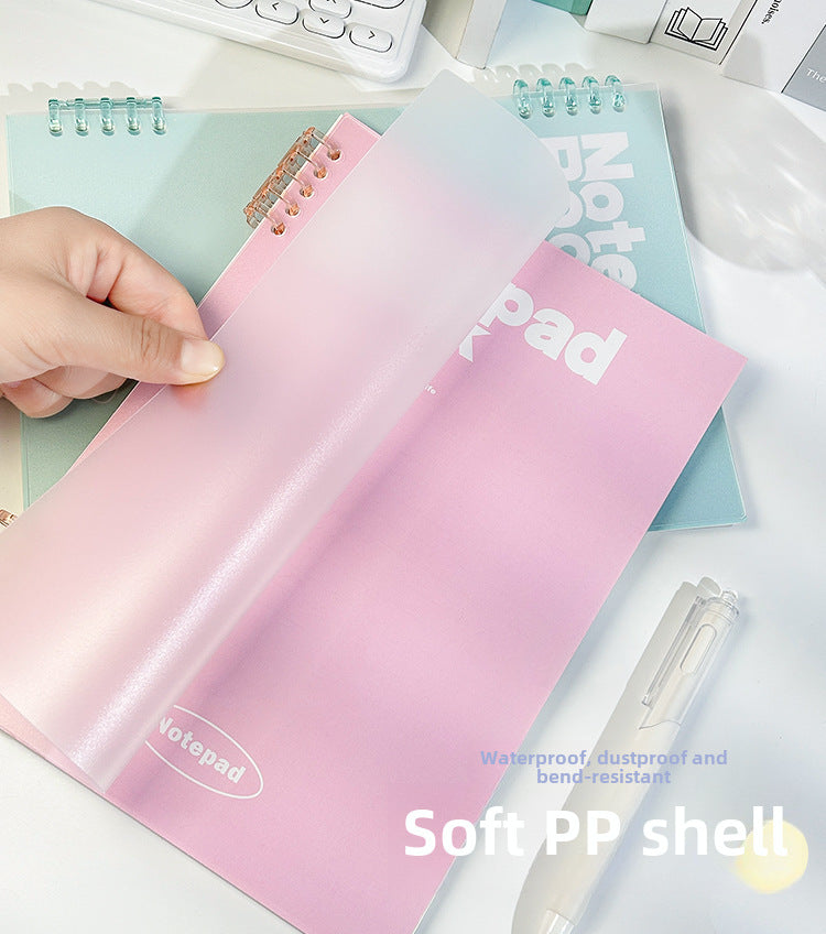 A5 Loose-Leaf Notebook - Removable Coil Notebook Student Notepad