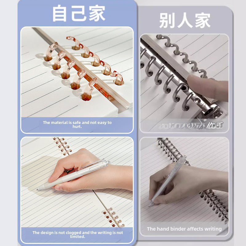 A5 Loose-Leaf Notebook - Removable Coil Notebook Student Notepad