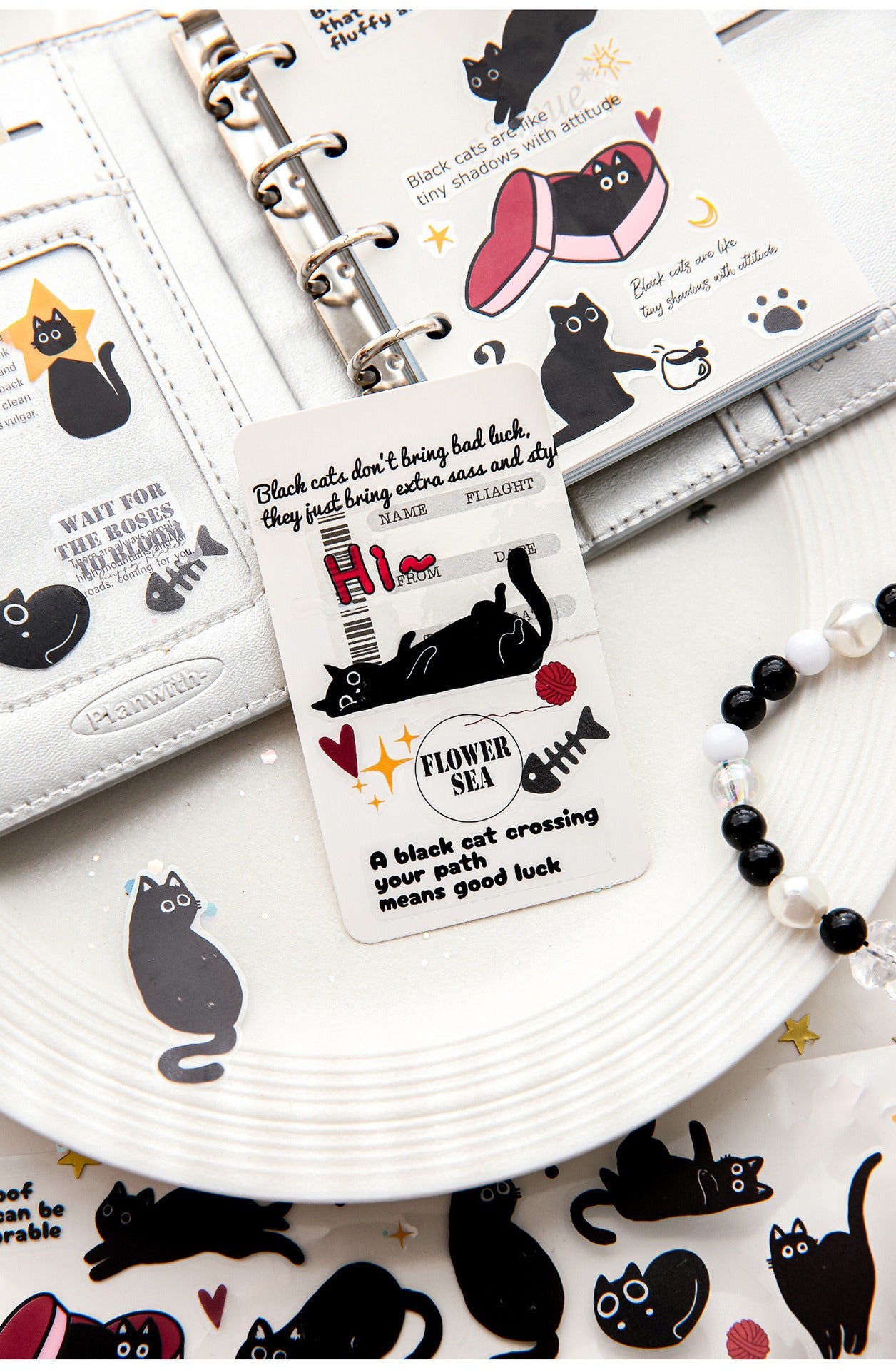 Kawaii Cat Washi Tape - Cat's Imagination Animal Theme