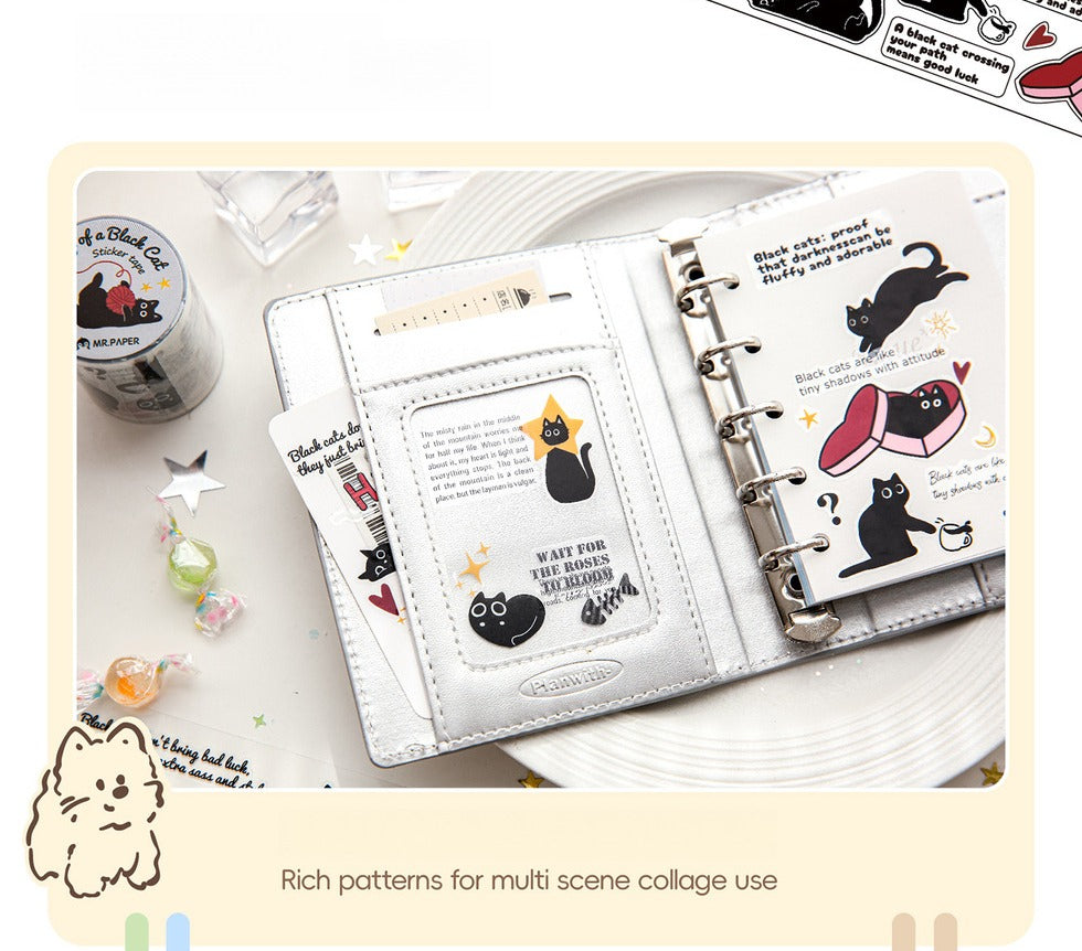 Kawaii Cat Washi Tape - Cat's Imagination Animal Theme