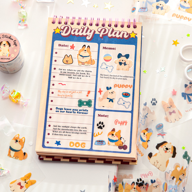 Kawaii Cat Washi Tape - Cat's Imagination Animal Theme