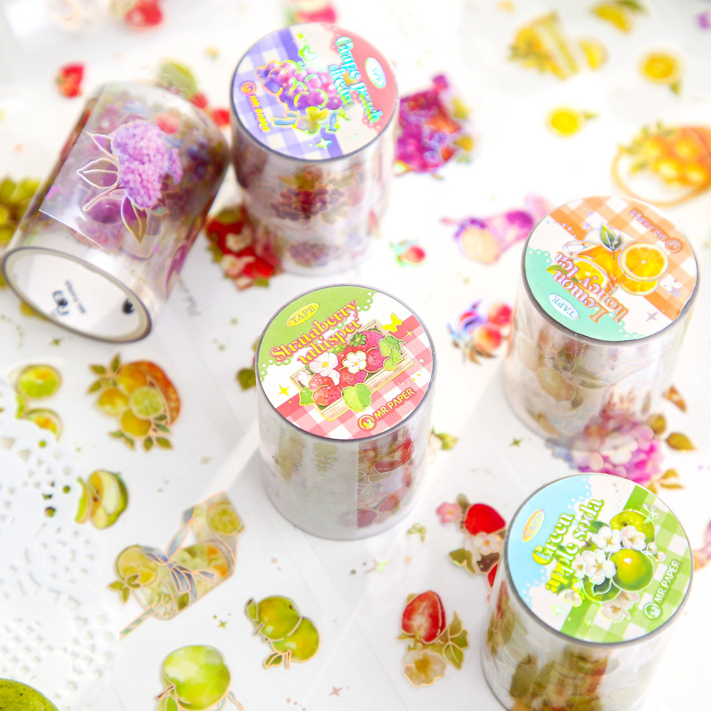 Kawaii Fruit Washi Tape - Strawberry Ramble Sweet Style