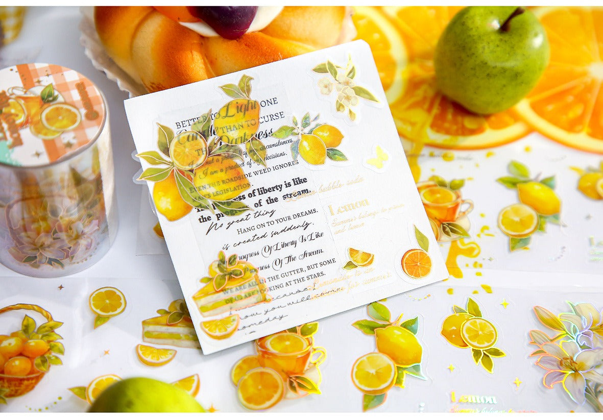 Kawaii Fruit Washi Tape - Strawberry Ramble Sweet Style