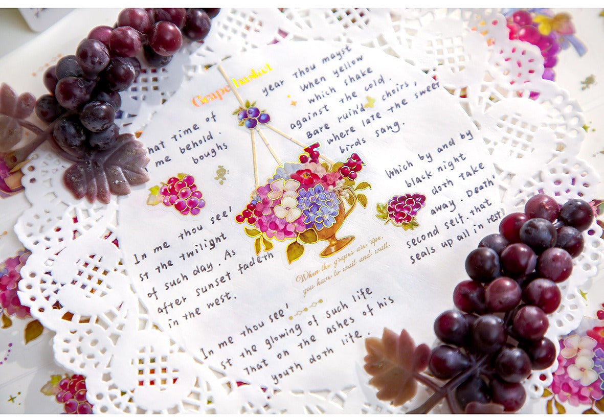 Kawaii Fruit Washi Tape - Strawberry Ramble Sweet Style