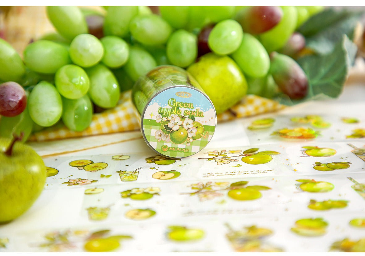 Kawaii Fruit Washi Tape - Strawberry Ramble Sweet Style