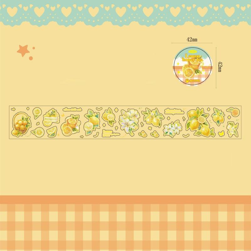 Kawaii Fruit Washi Tape - Strawberry Ramble Sweet Style