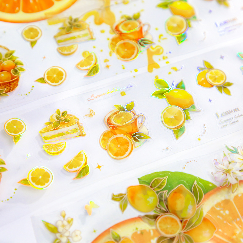 Kawaii Fruit Washi Tape - Strawberry Ramble Sweet Style