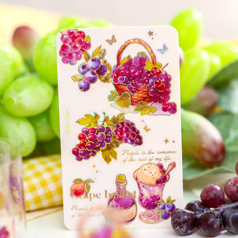 Kawaii Fruit Washi Tape - Strawberry Ramble Sweet Style