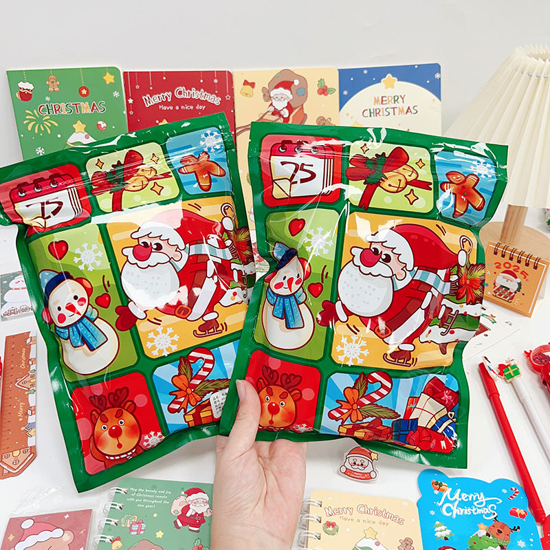 Christmas Stationery Surprise Bag - Mystery Gift Bag School Supplies for Kids