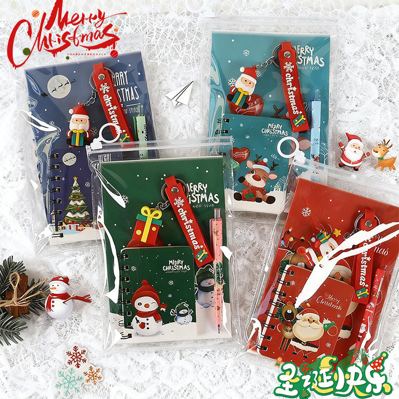 Christmas Student Stationery Set - Kawaii Holiday Study Supplies Gift Pack