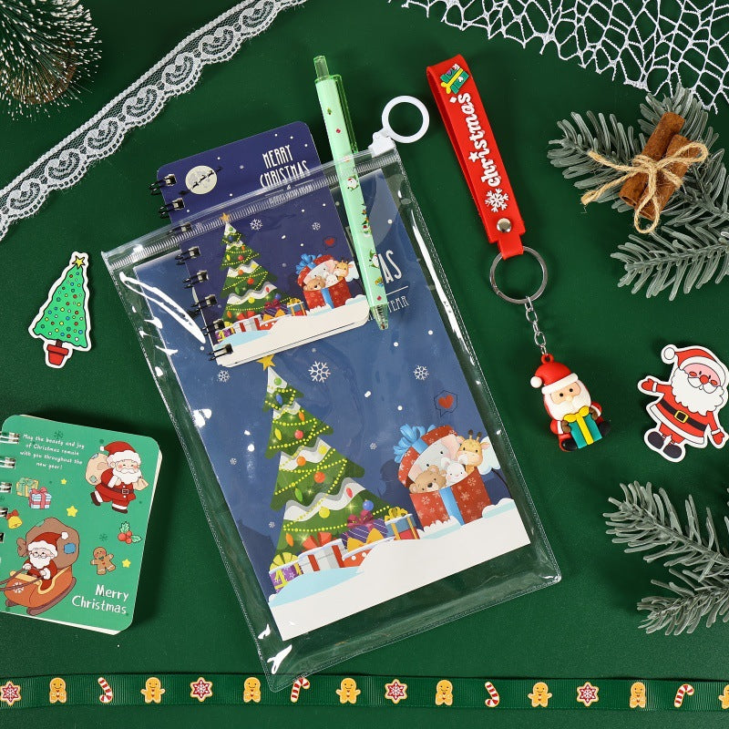 Christmas Student Stationery Set - Kawaii Holiday Study Supplies Gift Pack