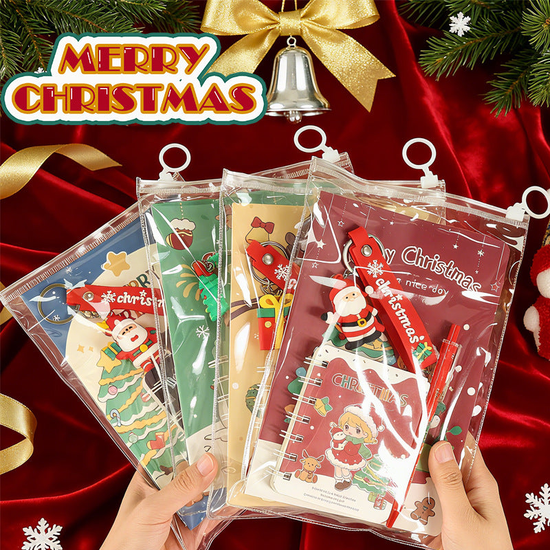 Christmas Student Stationery Set - Kawaii Holiday Study Supplies Gift Pack