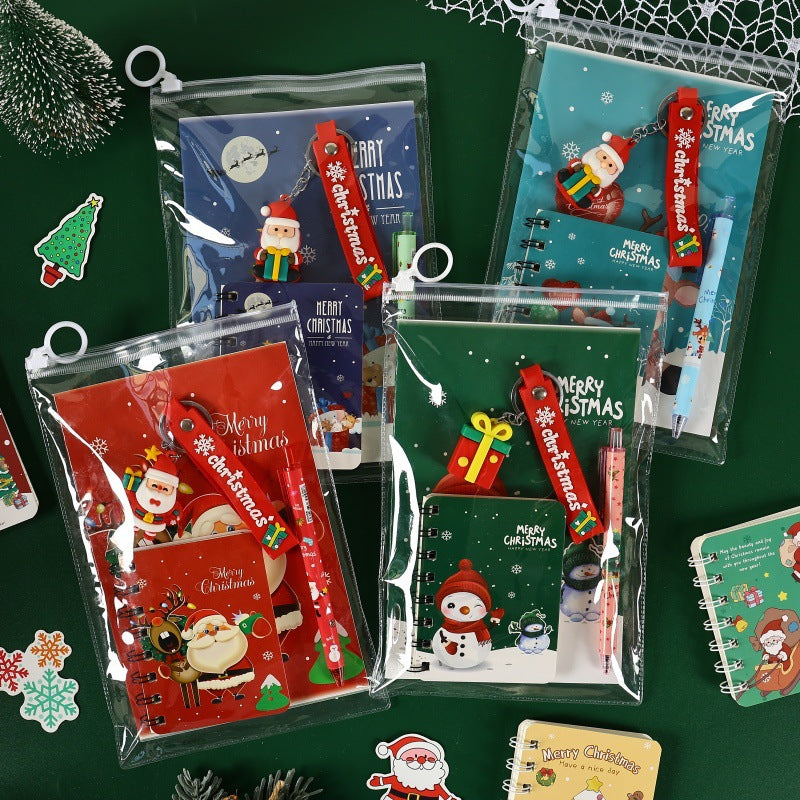 Christmas Student Stationery Set - Kawaii Holiday Study Supplies Gift Pack