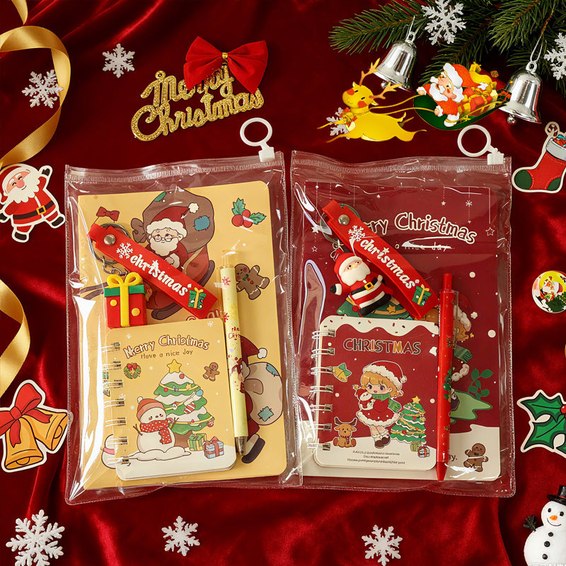 Christmas Student Stationery Set - Kawaii Holiday Study Supplies Gift Pack