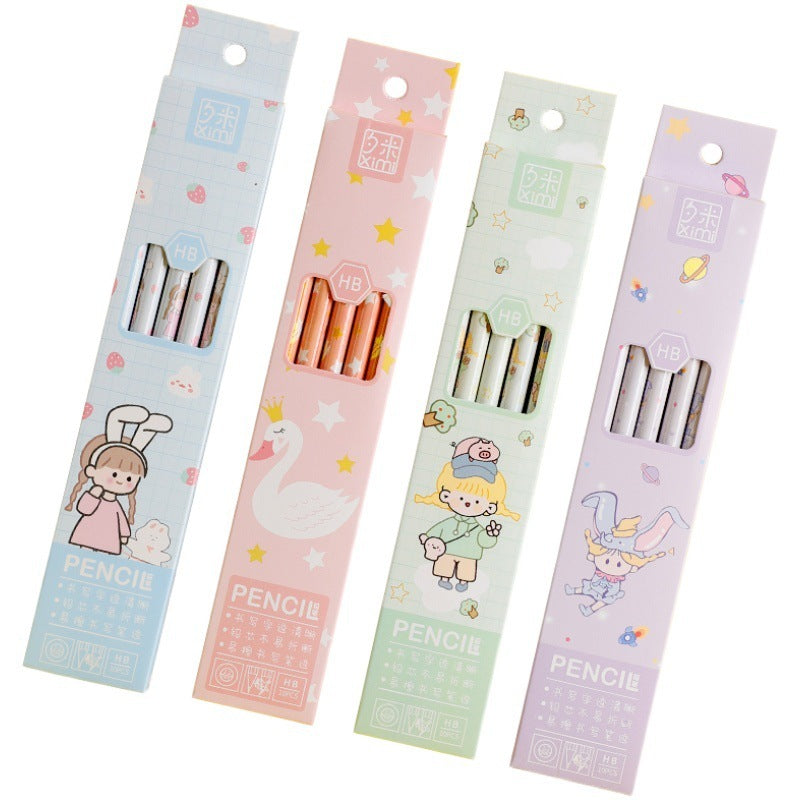 Kawaii Sketching Pencil Set - Children's Learning Box
