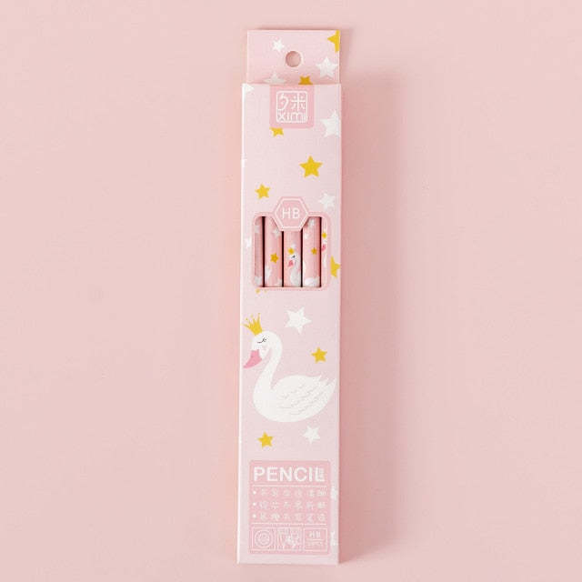 Kawaii Student Pencil Set - 10 Pack Writing Pencils
