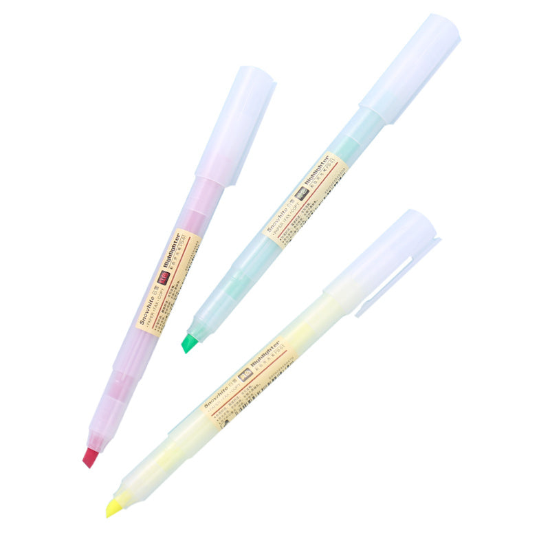 Kawaii Colorful Highlighter Set - Hand Account Markers