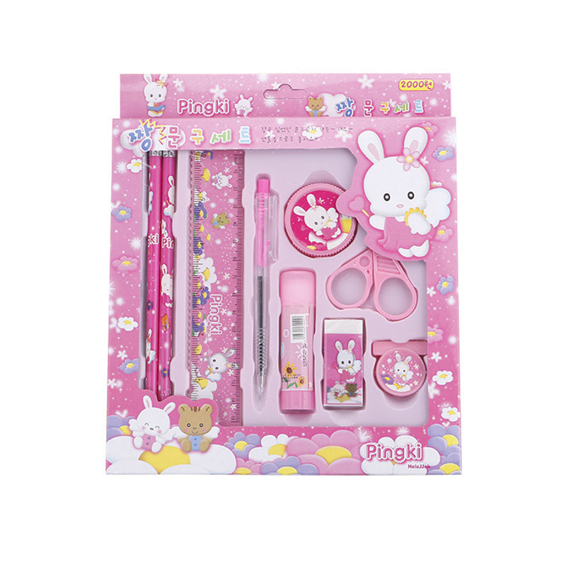 Pink Gift Box Stationery Set