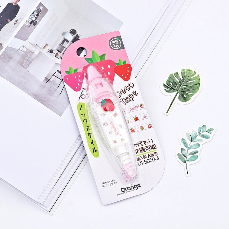 Kawaii Creative Cartoon Push Correction Tape