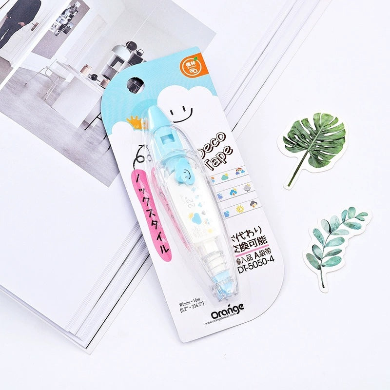 Kawaii Creative Cartoon Push Correction Tape