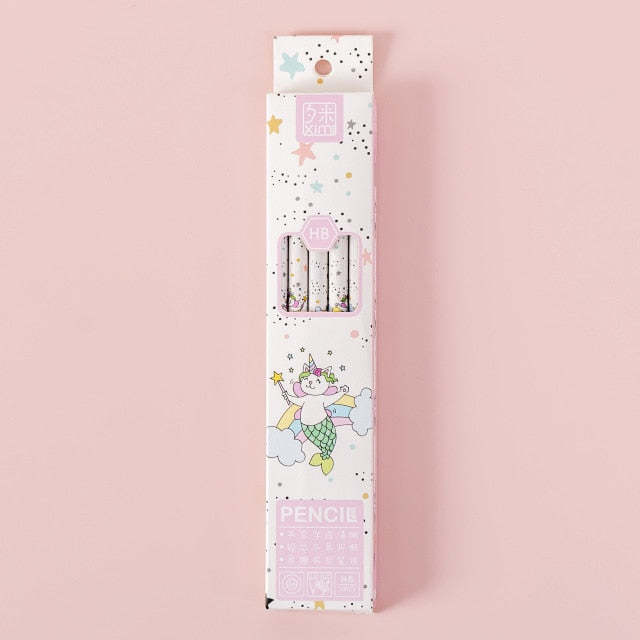 Kawaii Student Pencil Set - 10 Pack Writing Pencils