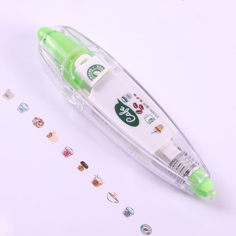 Kawaii Creative Cartoon Push Correction Tape