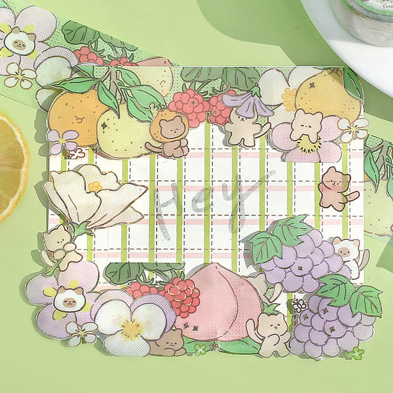 Letter Lovers Bronzing Washi Tape Decorative Sticker