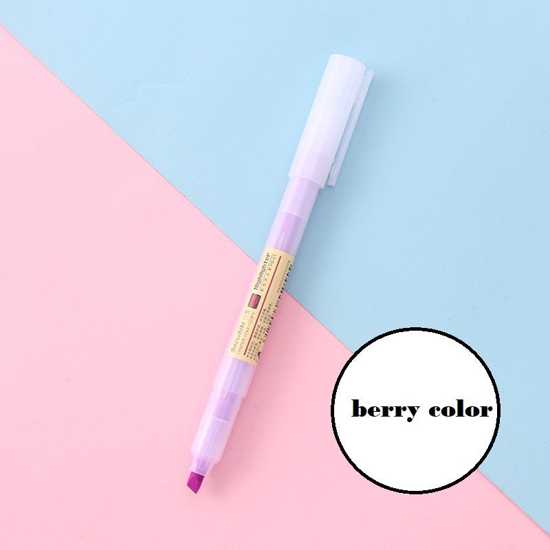 Kawaii Colorful Highlighter Set - Hand Account Markers