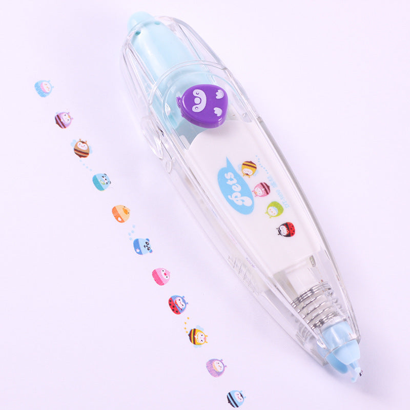 Kawaii Creative Cartoon Push Correction Tape