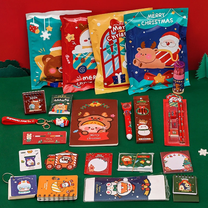 Kawaii Christmas Stationery Blind Box - Lucky Gift Bag Surprise