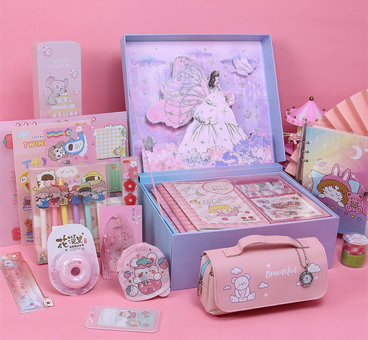 Kawaii Year of the Ox Stationery Gift Set - Children's Collection